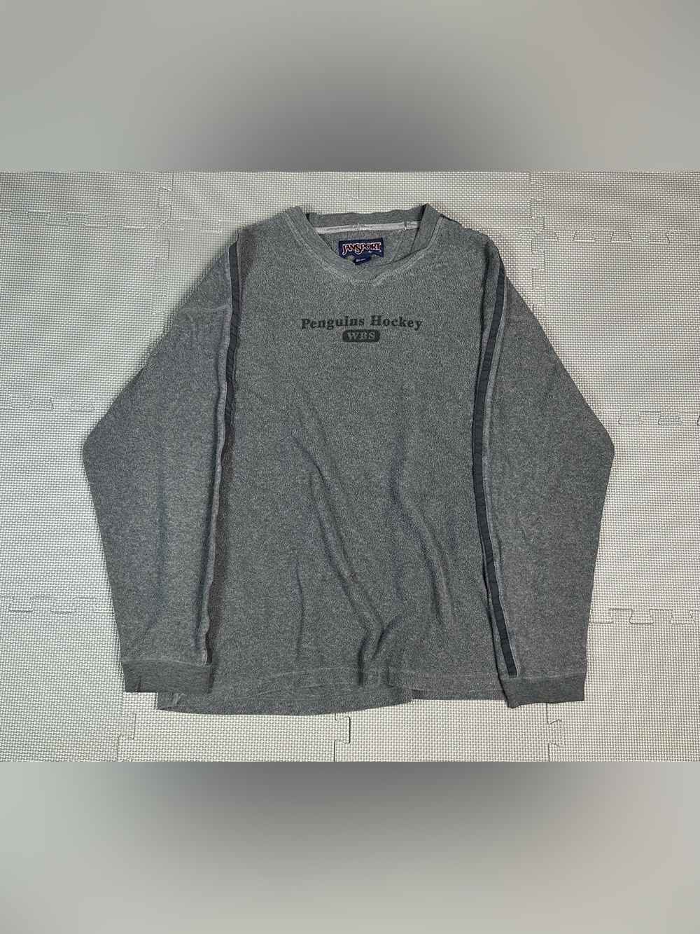 Vtg Jansport Wilkes-Barre Scranton Penguins Hockey Sweatshirt Mens XL Pullover